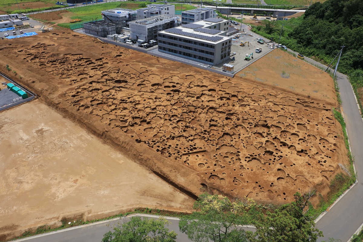 調査が終了した調査Ｂ区北部