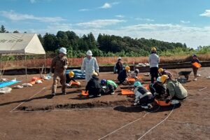 ２日目：発掘の様子