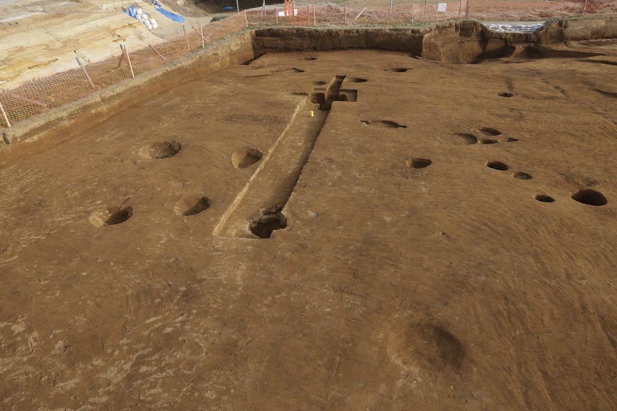 青沼中林遺跡調査終了状況